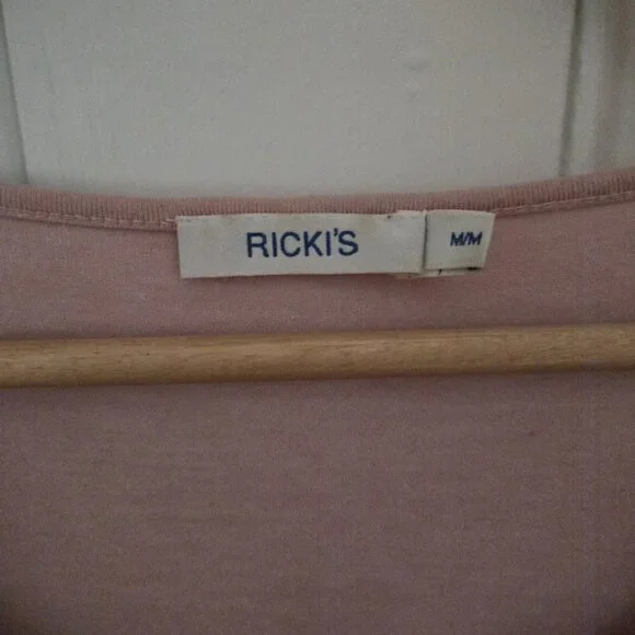 Ricki's Medium Bejeweled Ruched Blouse (18" ptp) - Picture 4 of 7